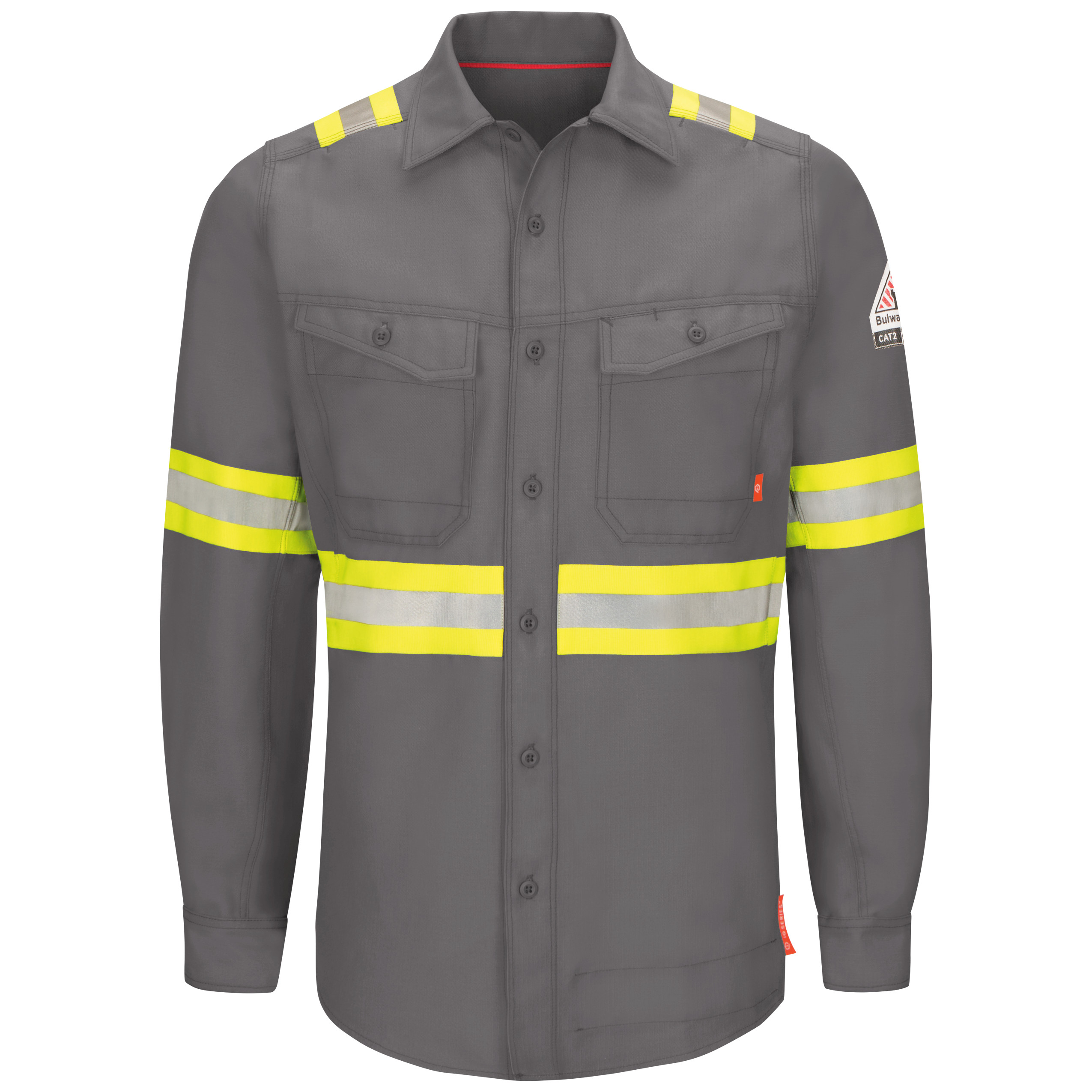 Bulwark® iQ Series® Endurance Men's FR Enhanced Visibility Work Shirt 5