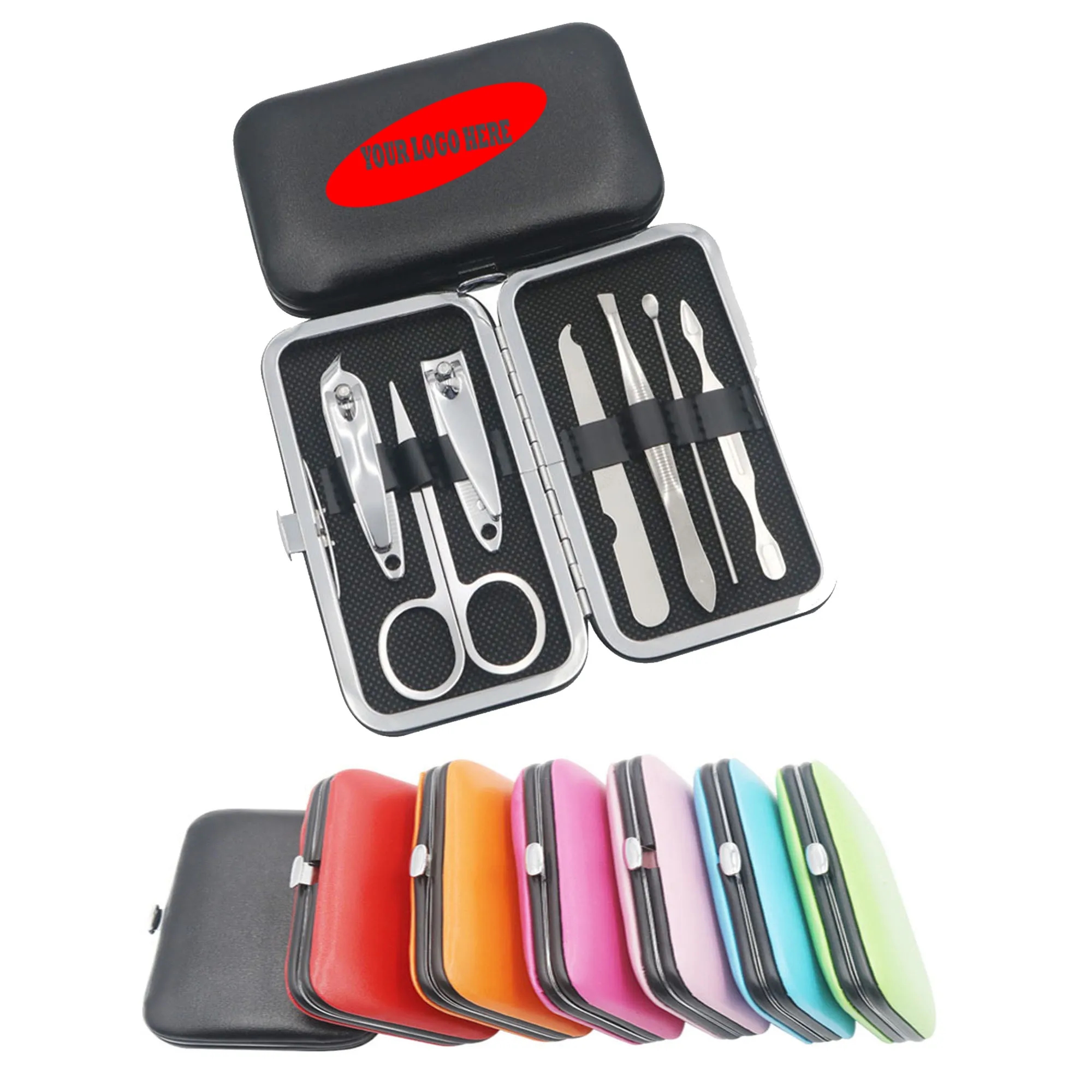 7 piece manicure pedicure kit set