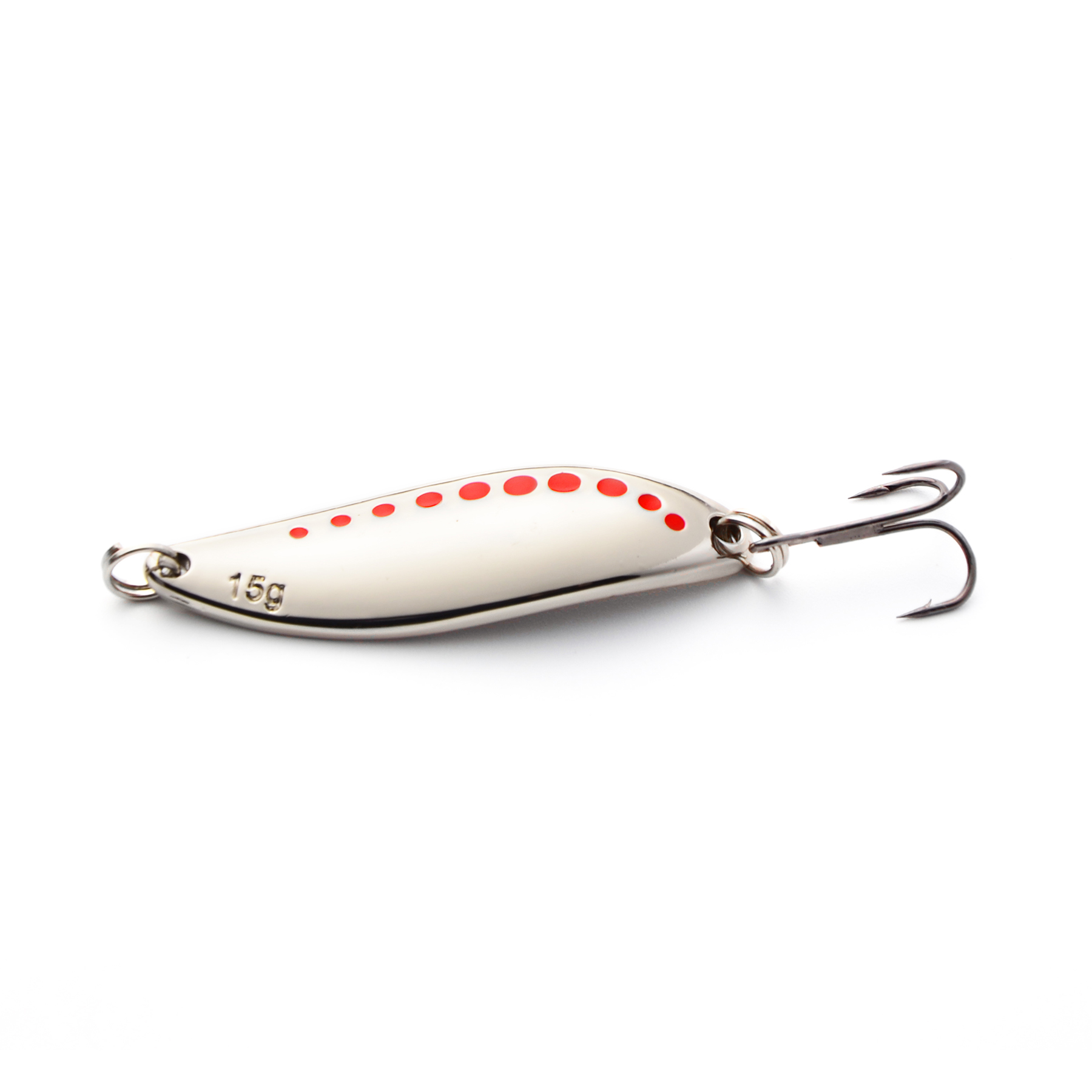 2 Pieces Fishing Spoon with Plastic Case 3