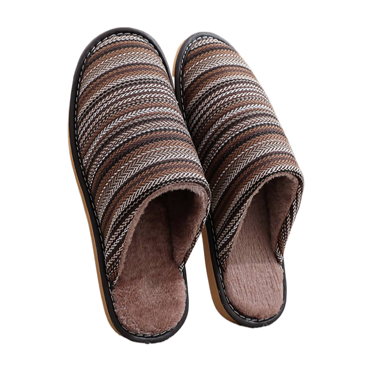 Winter Warm Thick-Soled Non-Slip Cotton Slippers 3
