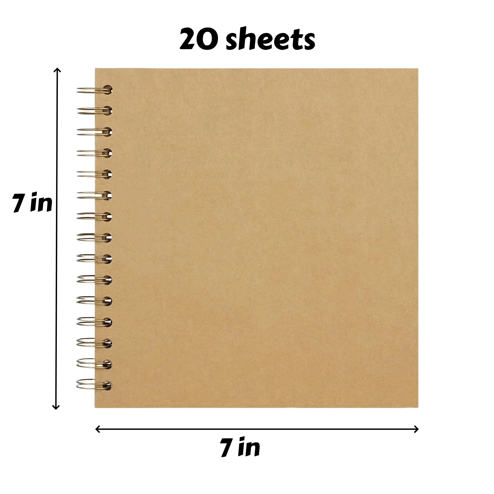 DIY Scrapbook for Photos & Memories - 20 Sheets 2