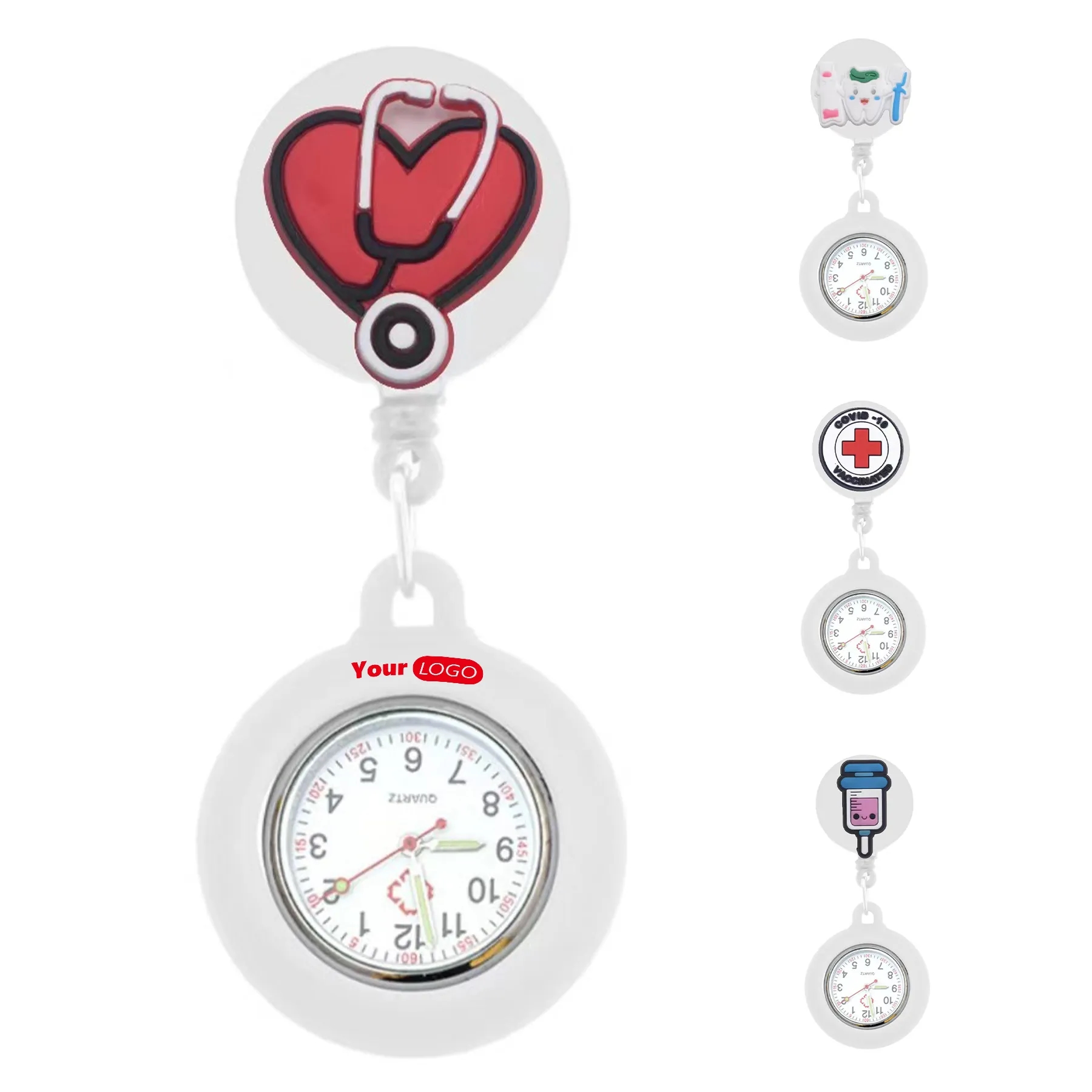 Silicone Retractable Pocket Watch 3