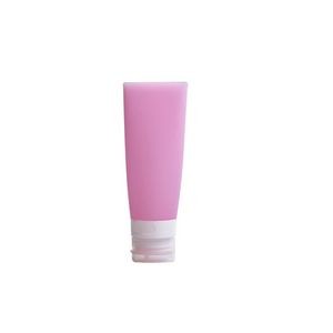 80ml Silicone Tube Travel Bottle With Flip Up Lid 1