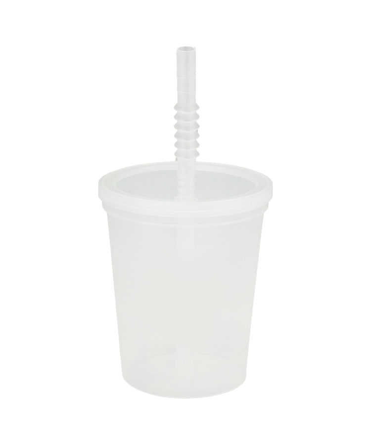 Union Printed, 16 Oz. Stadium Cup w/Lid & Straw 6