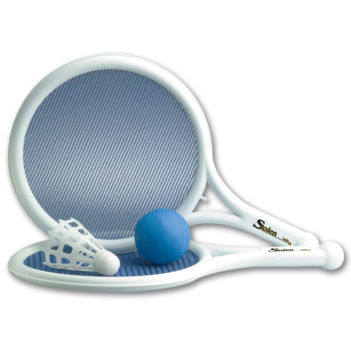 Mesh Paddle, Ball & Birdie Game