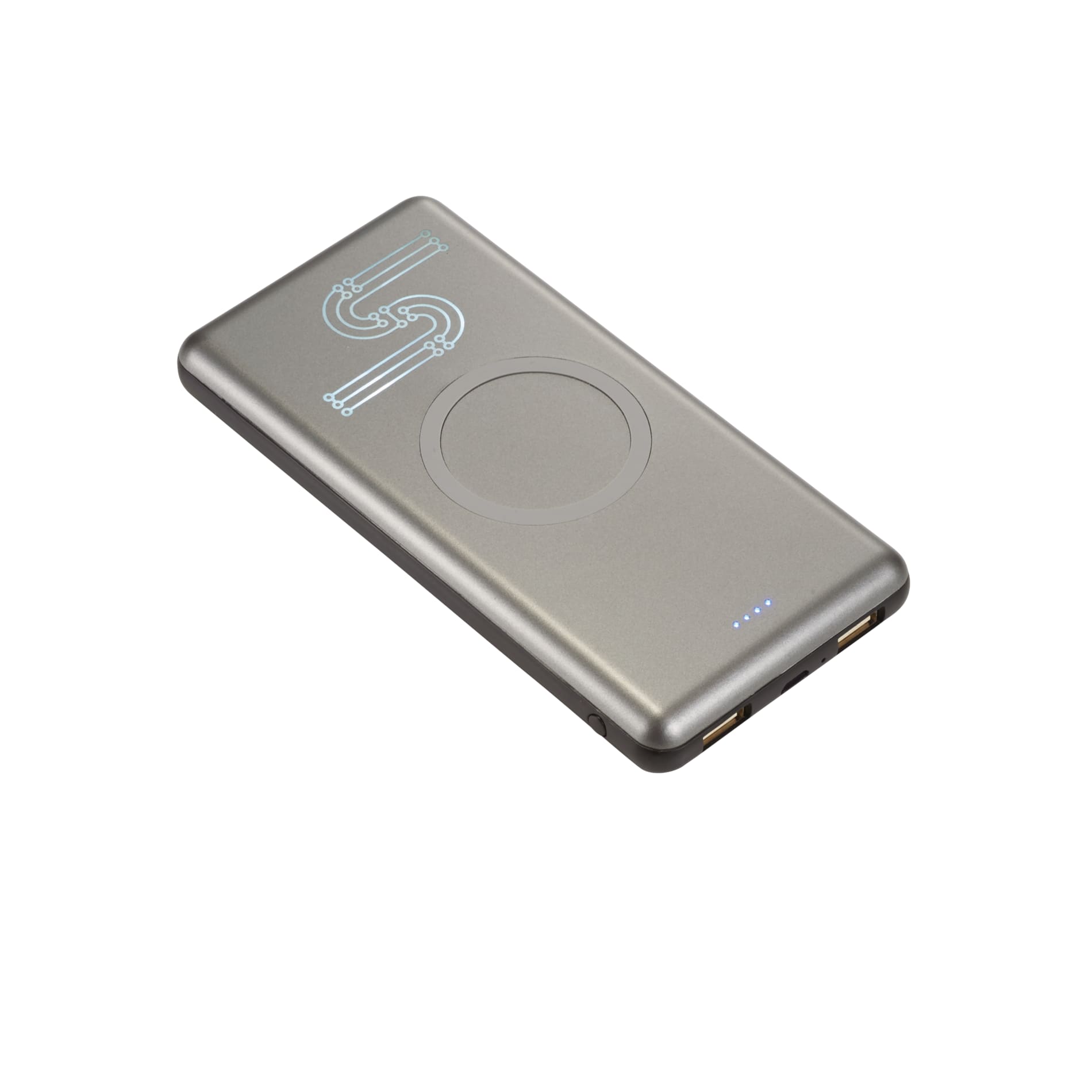 UL Listed Light Up Qi 10000 Wireless Power Bank 6