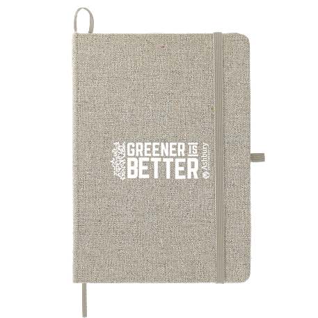 FSC® Mix 5" x 7" Recycled Cotton Bound Notebook 61