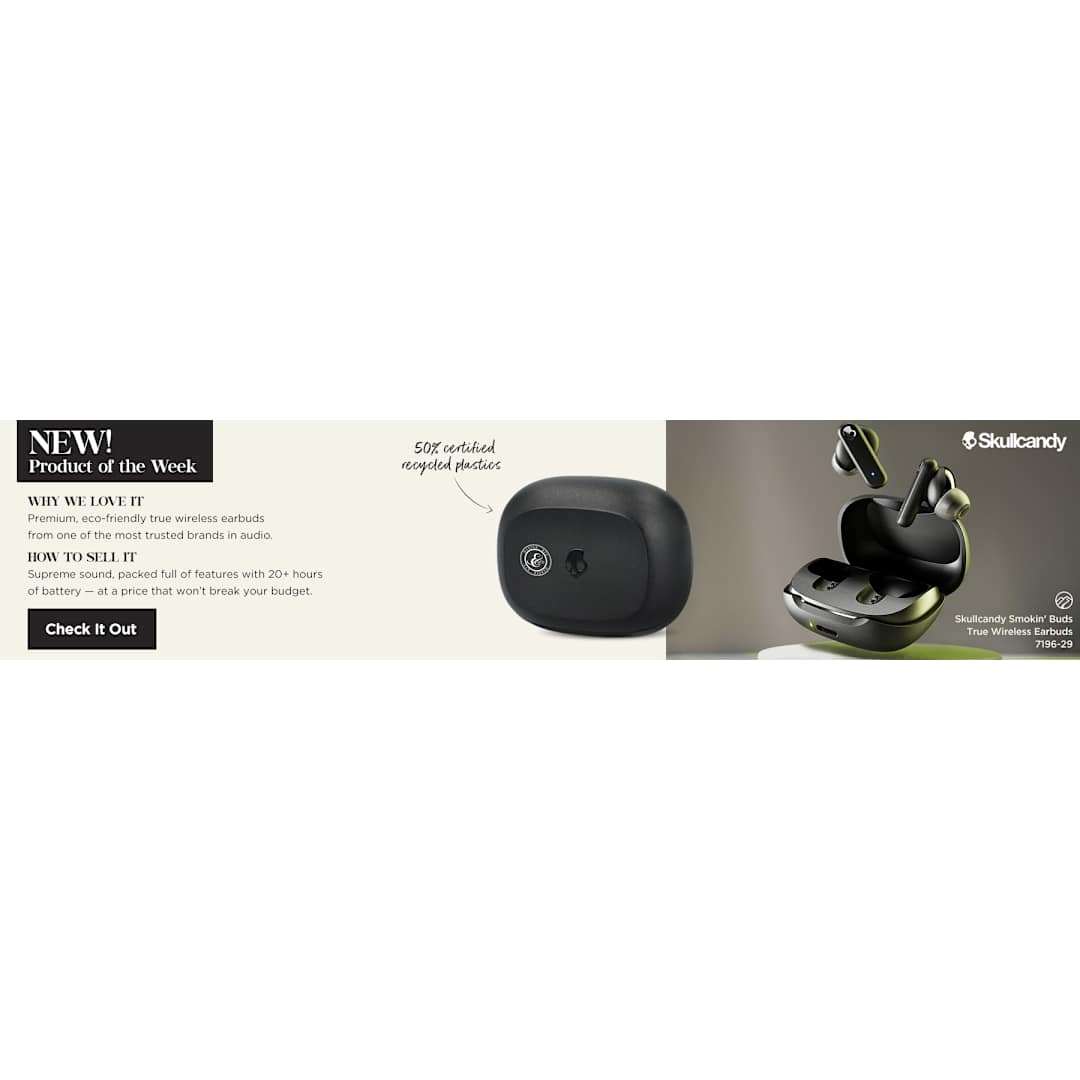 Skullcandy Smokin' Buds True Wireless Earbuds 114