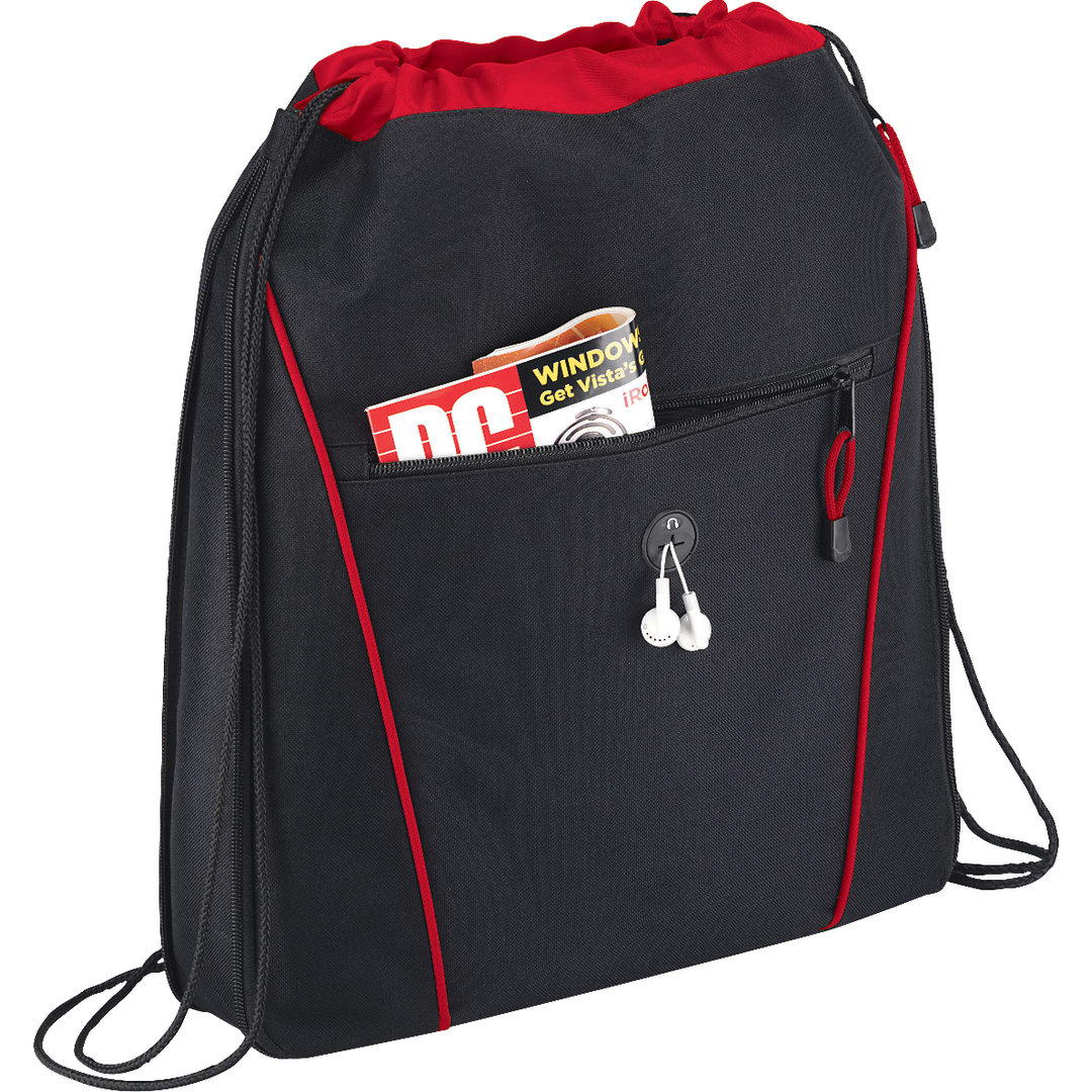 Raven Drawstring Bag 16