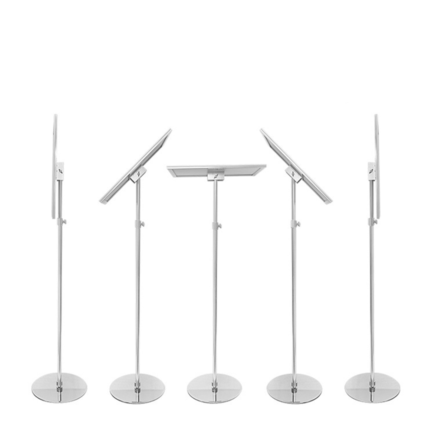 A4 Aluminium Alloy Double Pole Display Stand 3