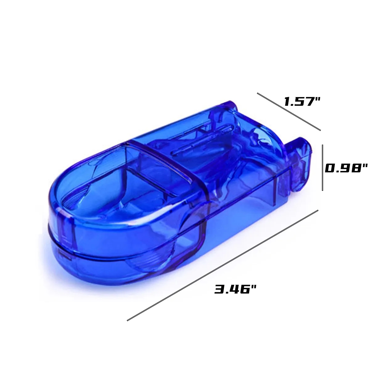Portable Tablet Cutter with Blade and Storage Compartment 5
