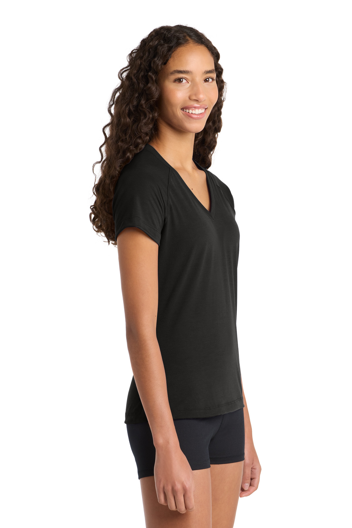 Sport-Tek Women's Ultimate Performance V-Neck. LST700 11
