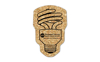 Energy Bulb Cork Coaster 4