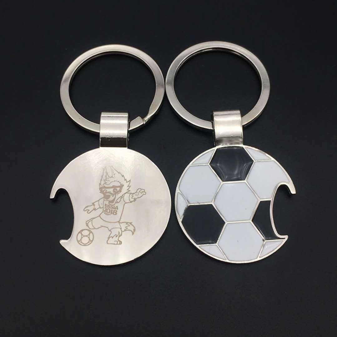Bottle Opener Soccer Ball Key Tag 3