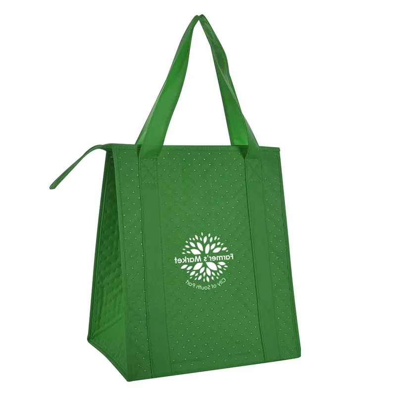 Premium Reusable Insulated Grocery Tote Bag 6