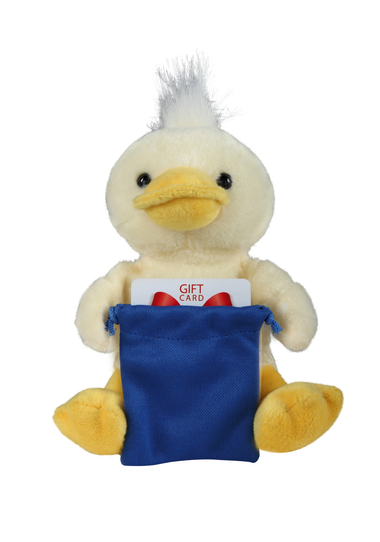 Soft Plush Sitting Duck With Gift Card Sack 3