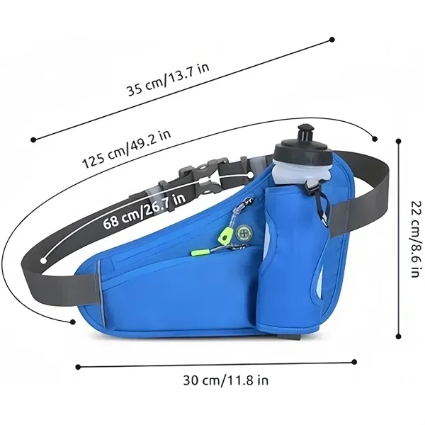 Fanny Bag Waist Pack Water Bottle Carrier for Running 10