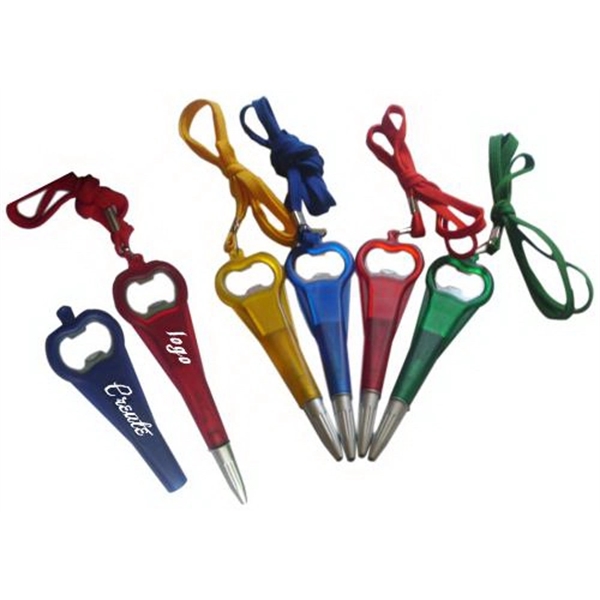 ballpoint pen with bottle opener 2