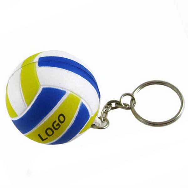 Volleyball Stress Ball Key Chain 3