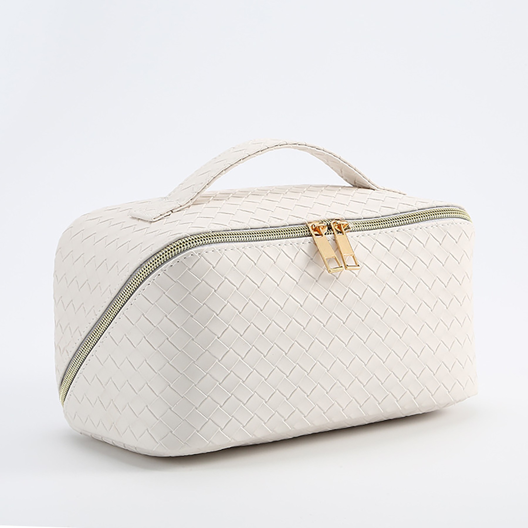 Large Capacity Leather Waterproof Makeup Bag 5