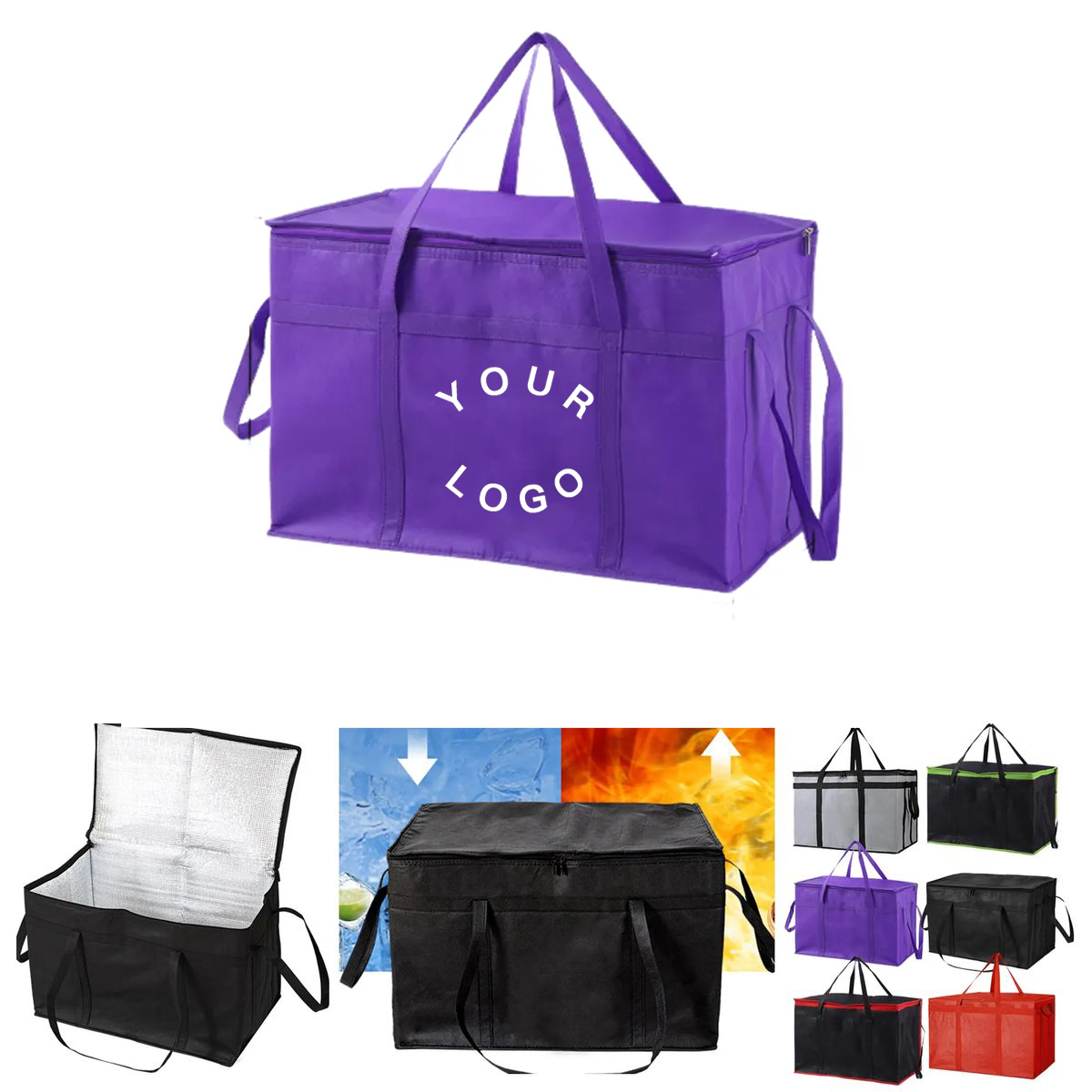 Heavy Duty Insulated Tote for Groceries 5