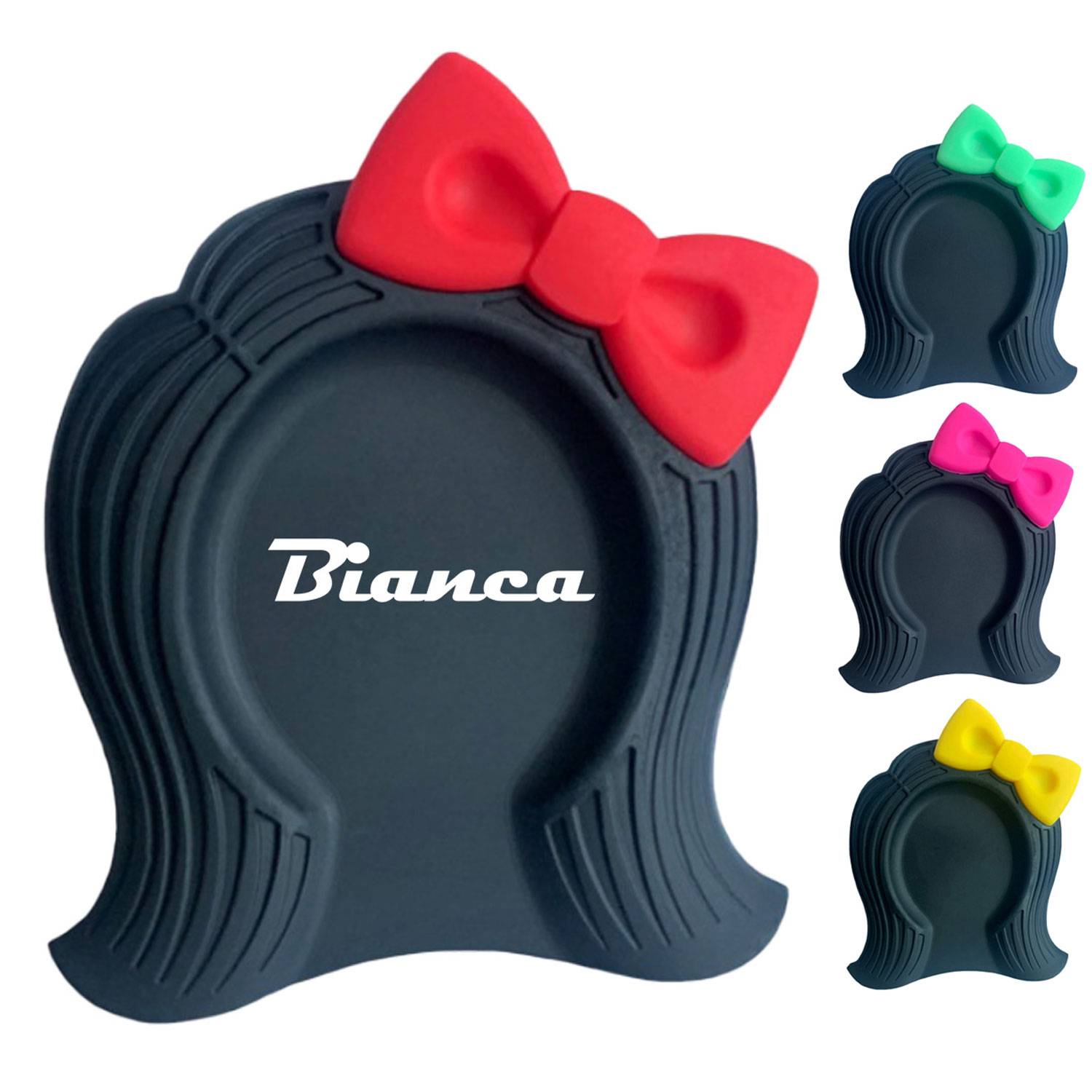 Heat-Resistant Non-Slip Cartoon Silicone Spoon Holder 4