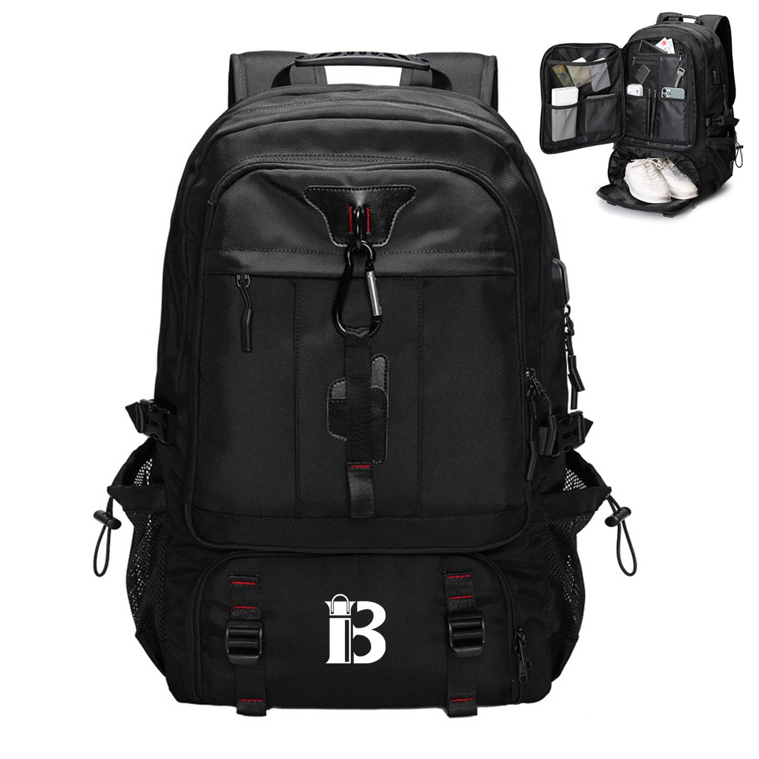 Travel Backpack Large Laptop Bags With USB Charging Port 9