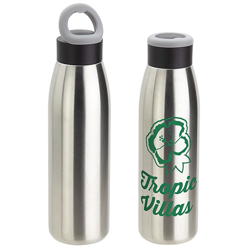 Aurora 18 oz Vacuum Insulated Copper-Coated Stainless Steel Bottle, custom water bottle with logo imprint 15