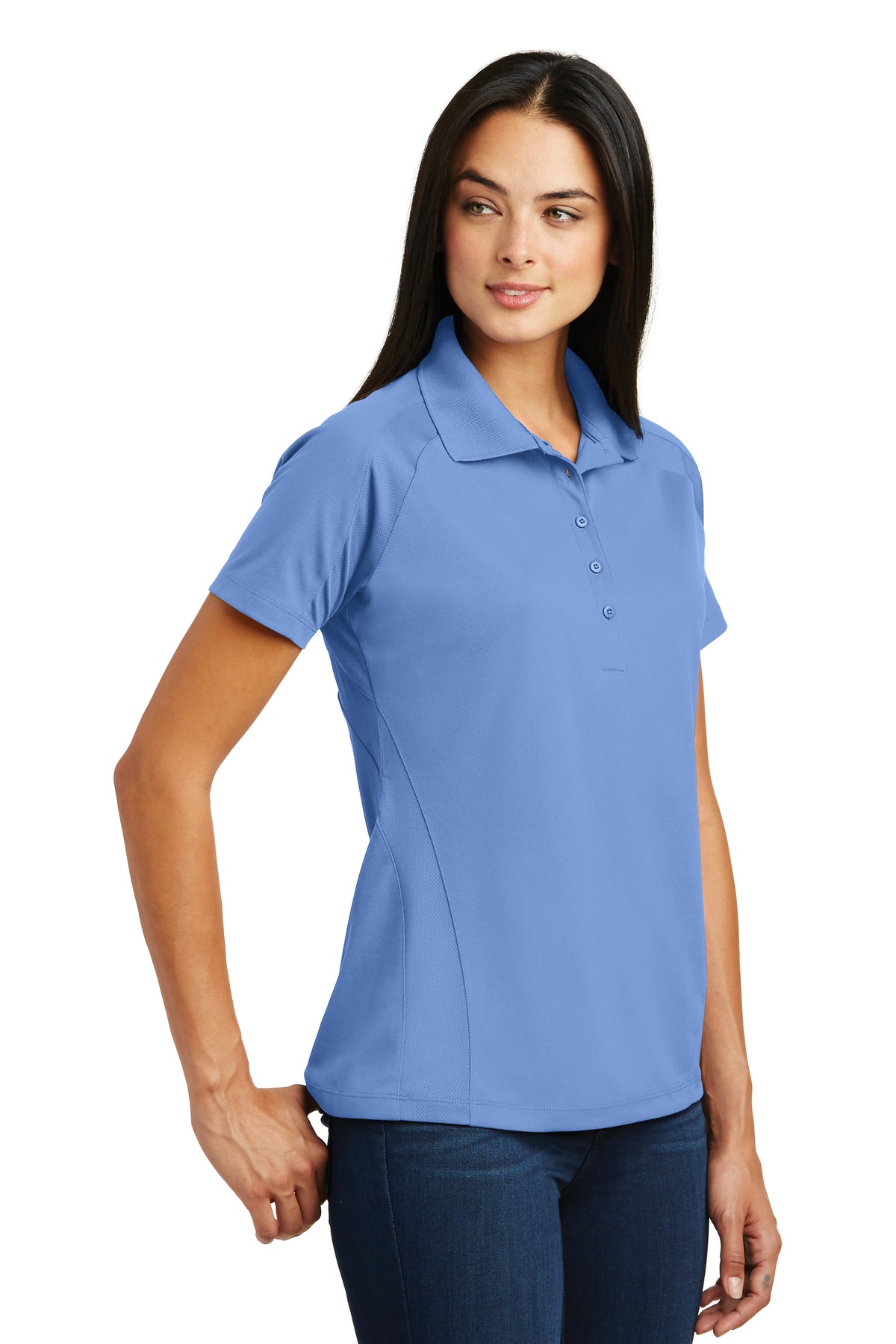 Sport-Tek® Women's Dri-Mesh Pro Polo 1