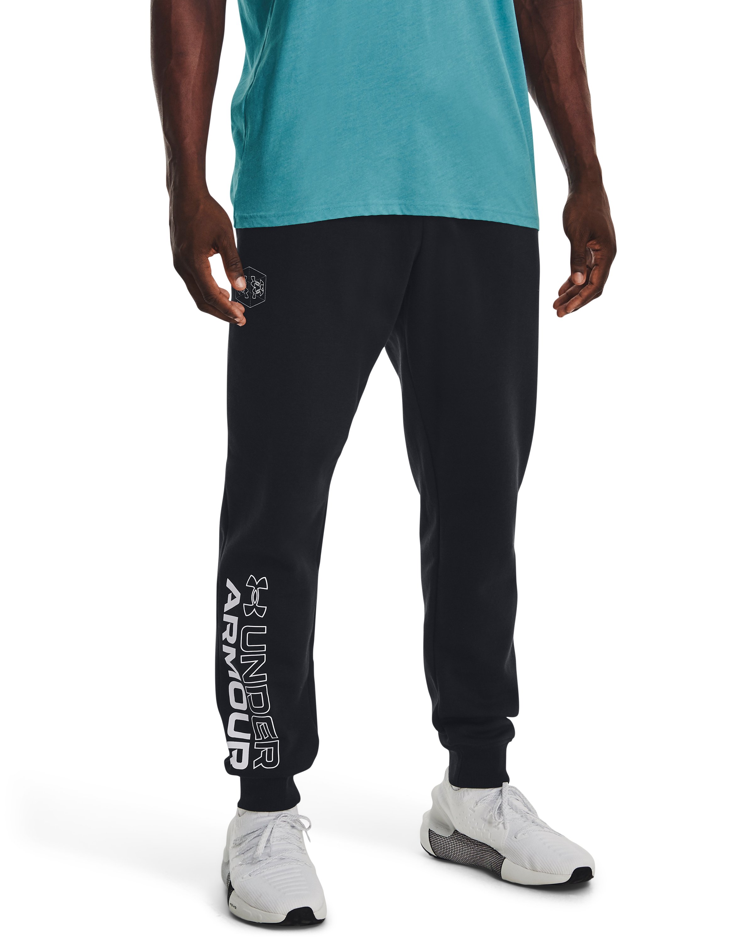 UA Rival Fleece Graphic Men's Joggers 3