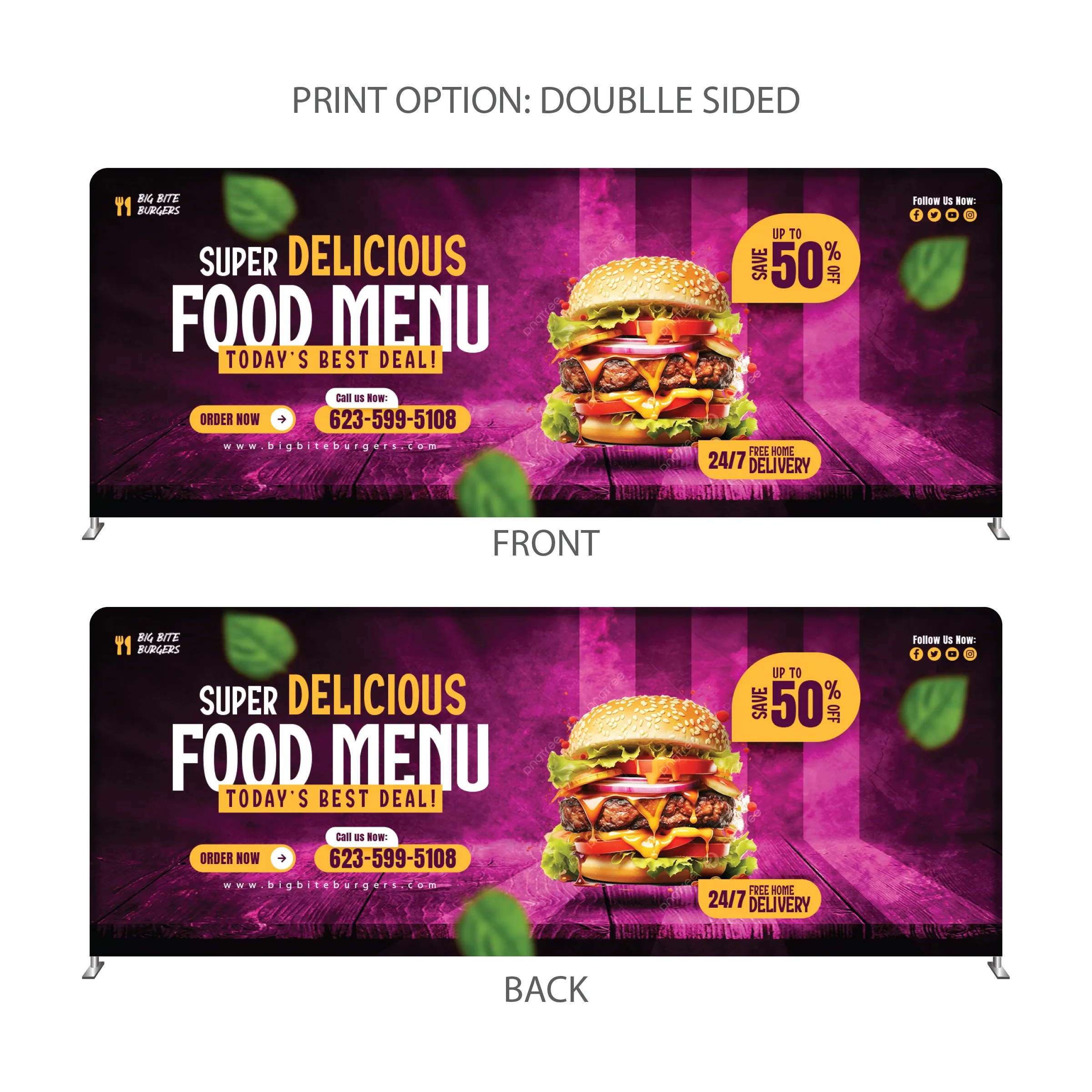 20' STRAIGHT TENSION FABRIC DISPLAY 8