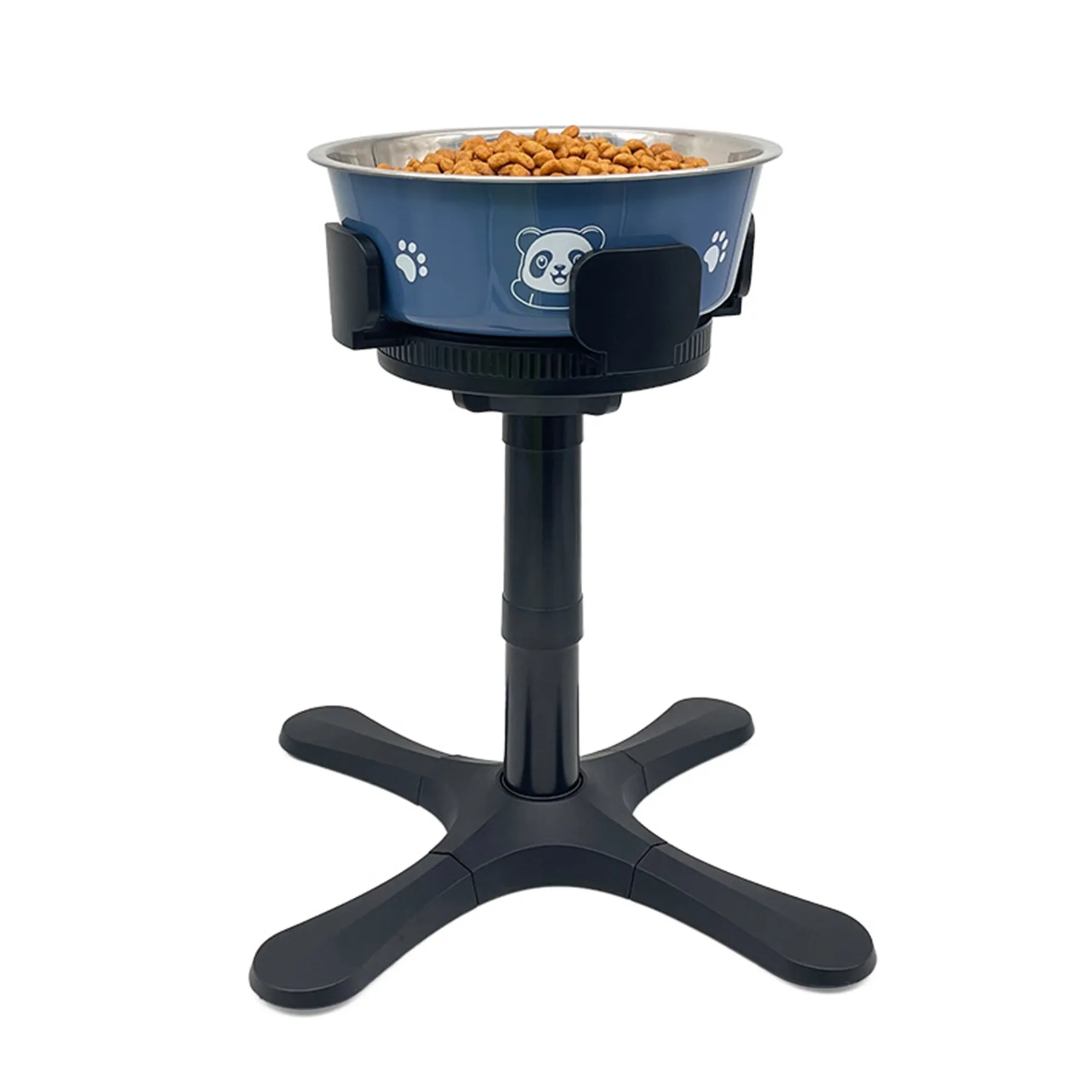 Abs Adjustable Height Bracket Dog Bowl 2
