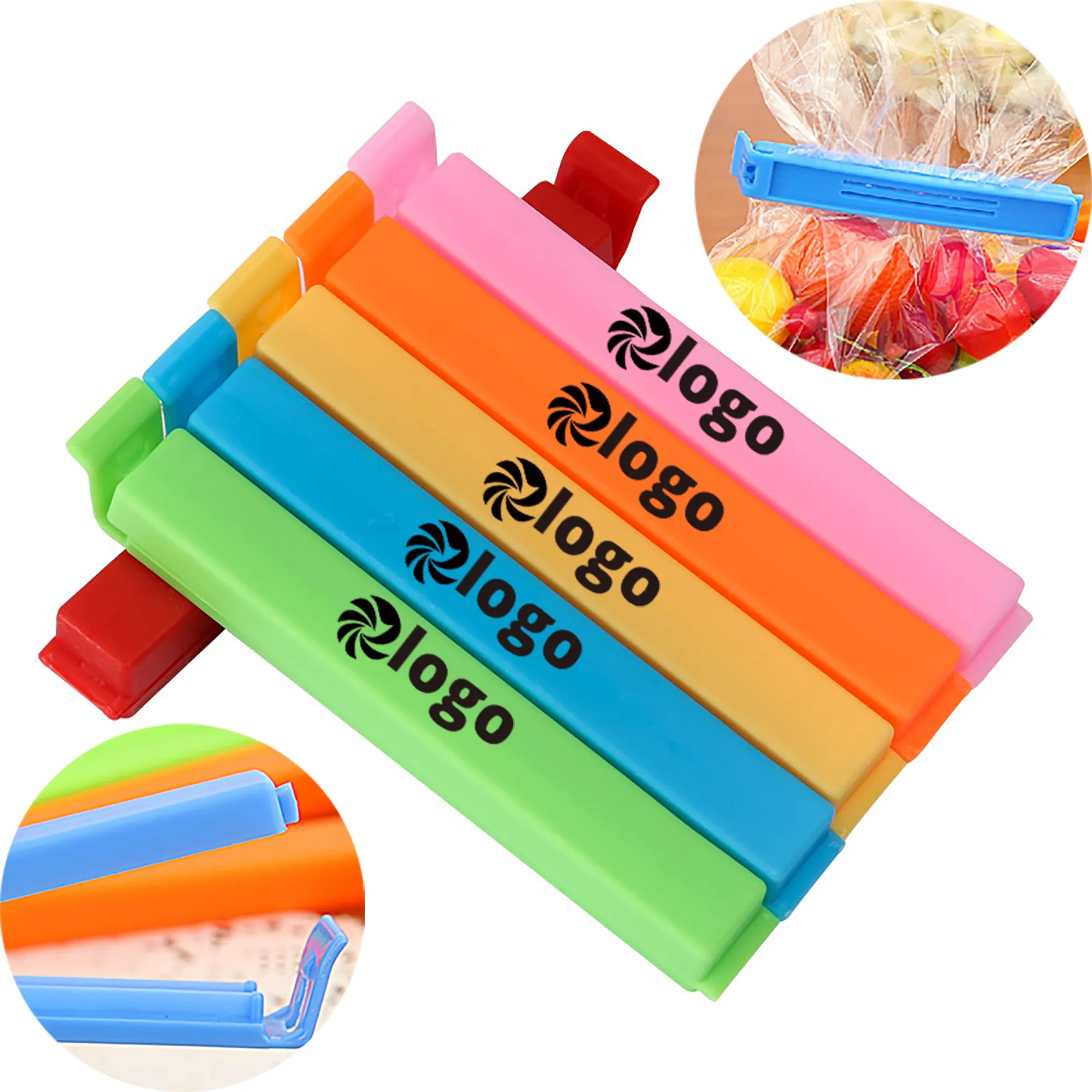Plastic Food Sealing Clips MOQ 50pcs 6
