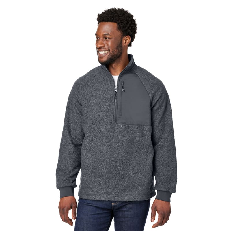 North End Men's Aura Sweater Fleece Quarter-Zip 17