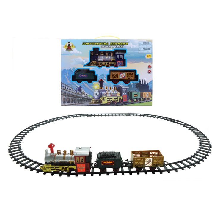 Continental Train Sets - Lights & Sounds Battery Operated 2