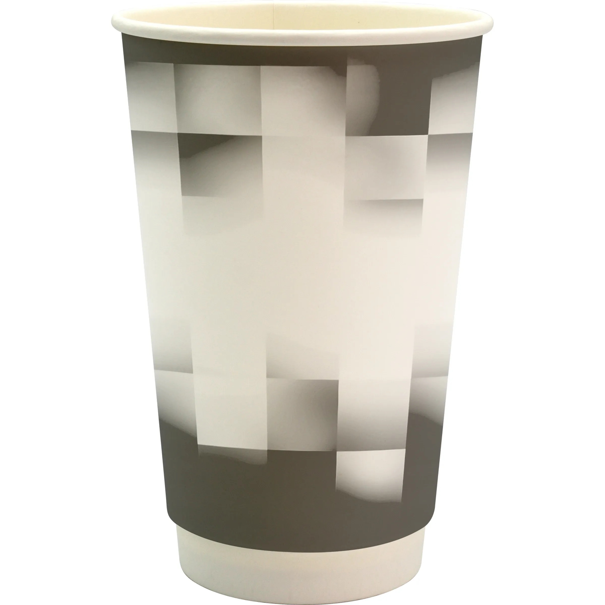 16 oz. Full Color Shaded Checkers Paper Cup 8