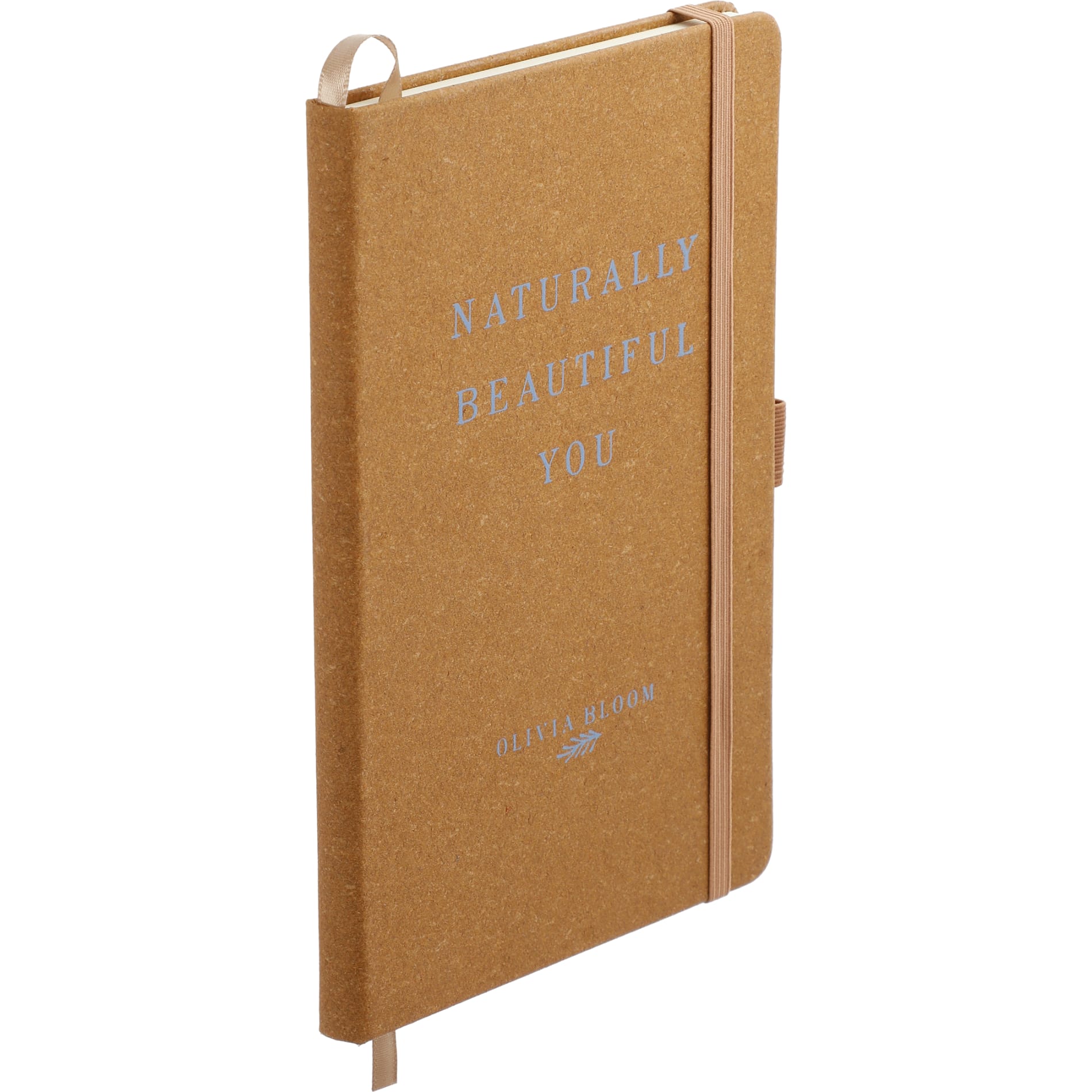FSC® Mix 5.5" x 8.5" Recycled Leather Bound Journa 69