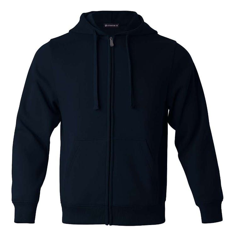 Fleece Full Zip Hoodies - Size Small Navy, custom hoodie or sweatshirt with logo imprint 2