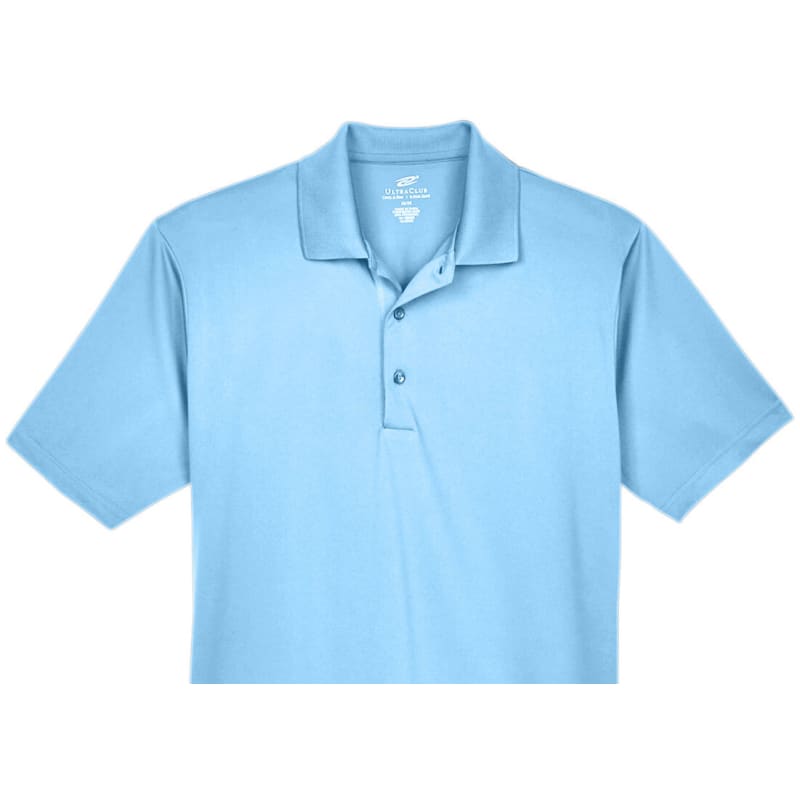 UltraClub Men's Cool & Dry 8-Star Elite Performance Interlock Polo 5