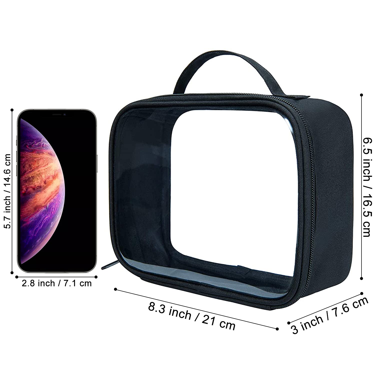 Clear Travel Liquids Toiletries Bag 5