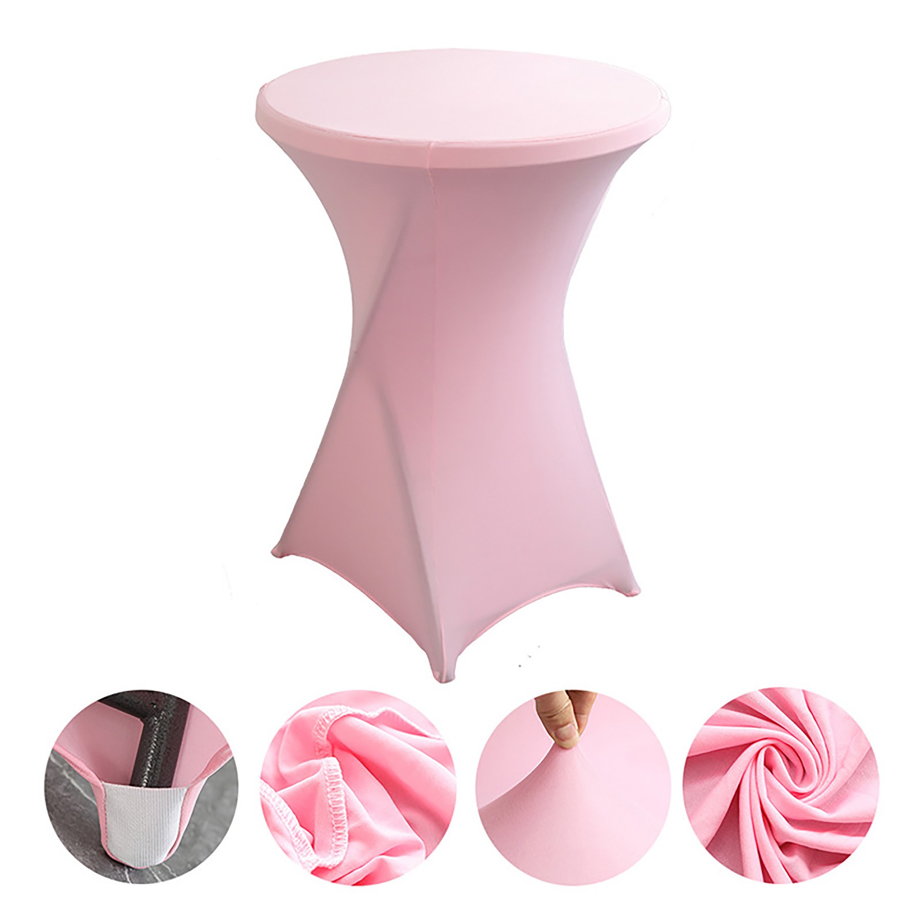 Round Elastic Table Cover 2