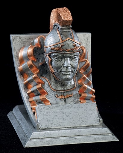 Trojan Spirit Mascot Resin 1