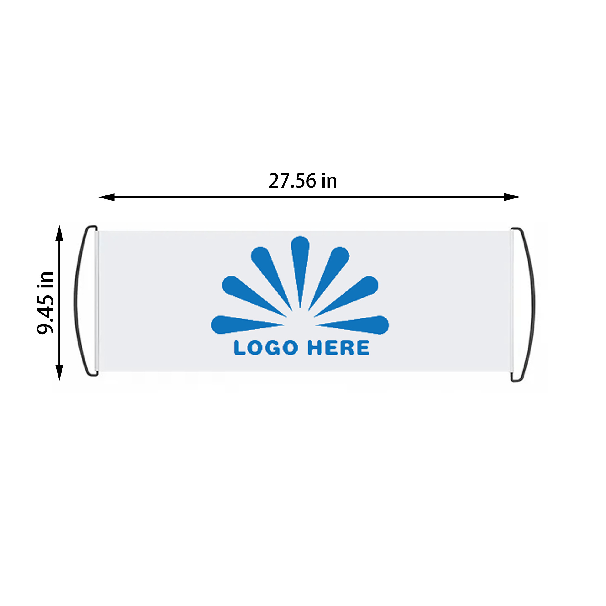 Custom Scalable Handheld Advertising Banner MOQ 20 2
