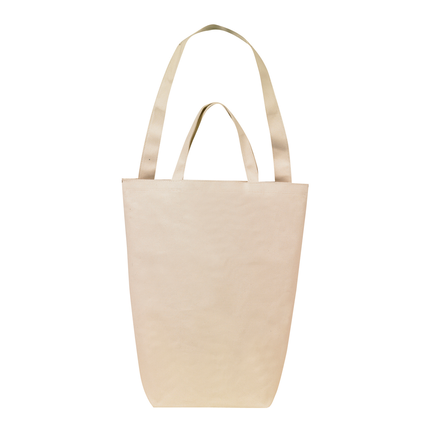 Eco Dual Handle Cotton Shopping Bag, custom tote bag with logo imprint 4