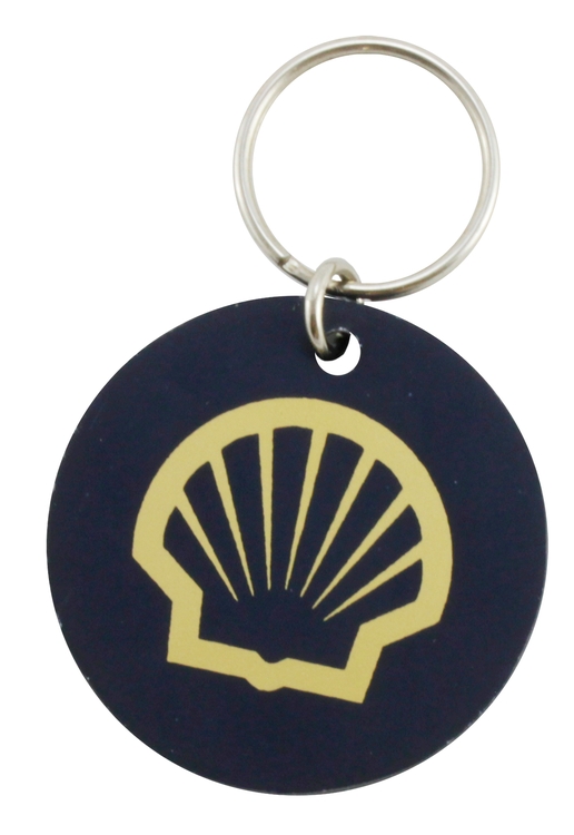 Large Round Aluminum Key Tag 1