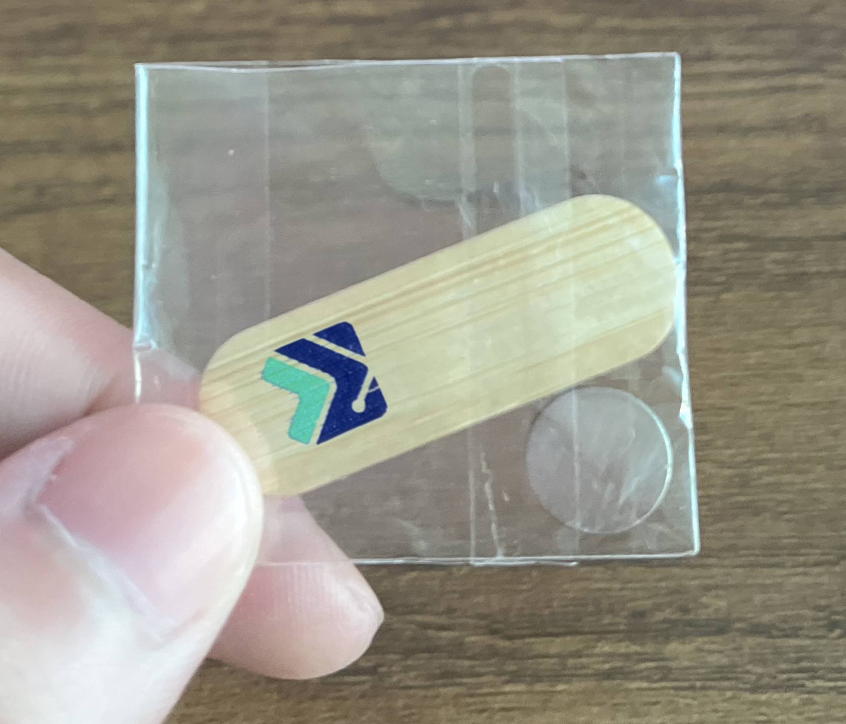 Bamboo Webcam Cover W/ Magnet 3