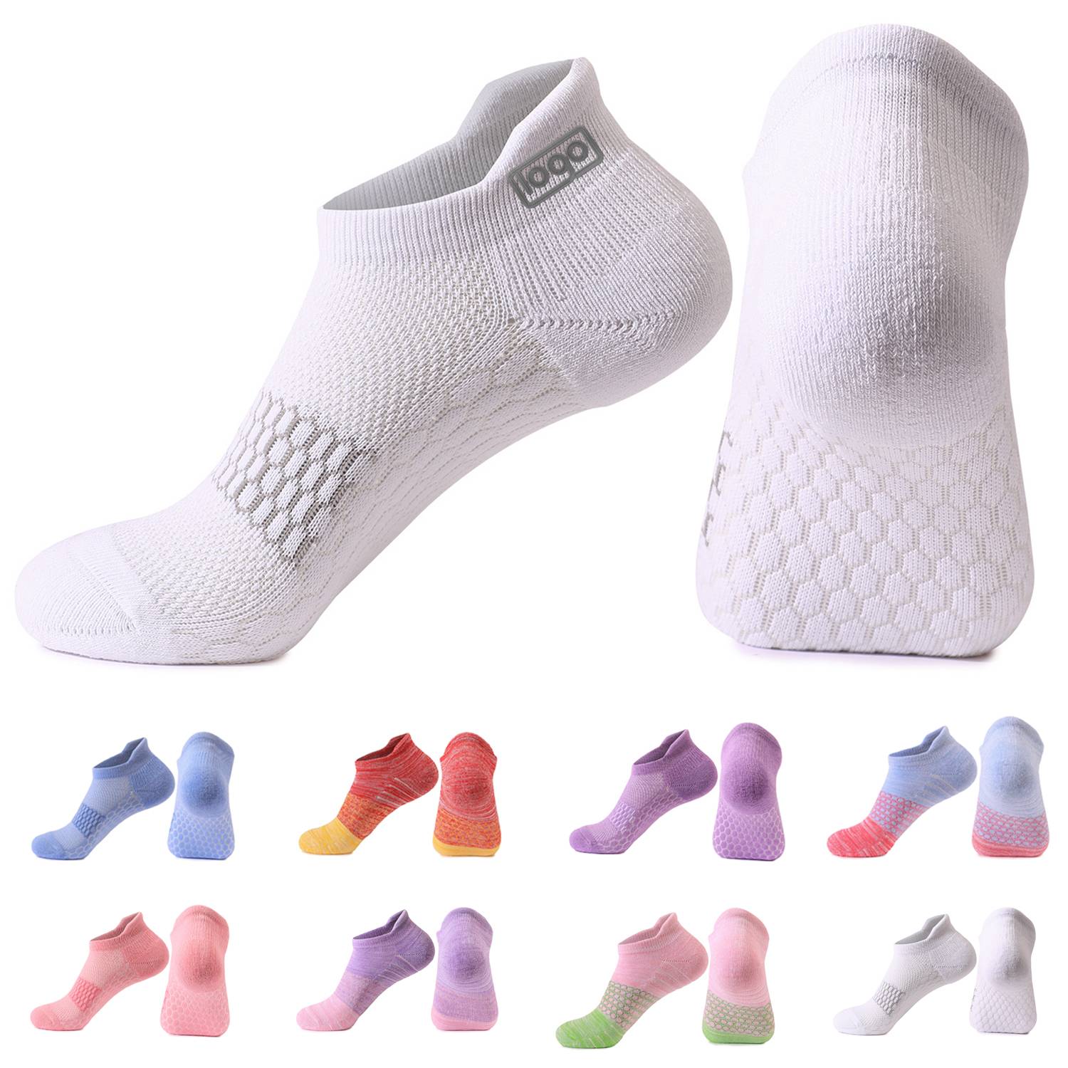 Womans Sports Breathable Anti Slip Boat Socks 12