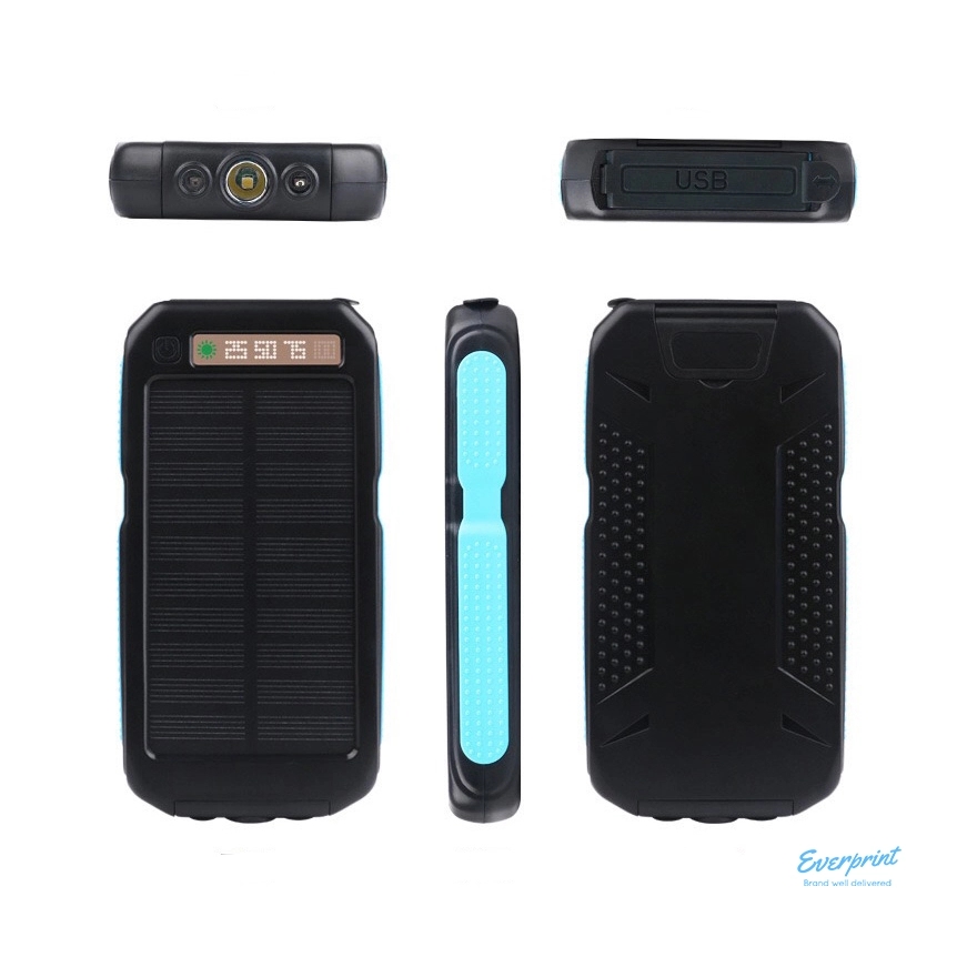 20000mAh Outdoor Solar Power Bank with and LED lights 6