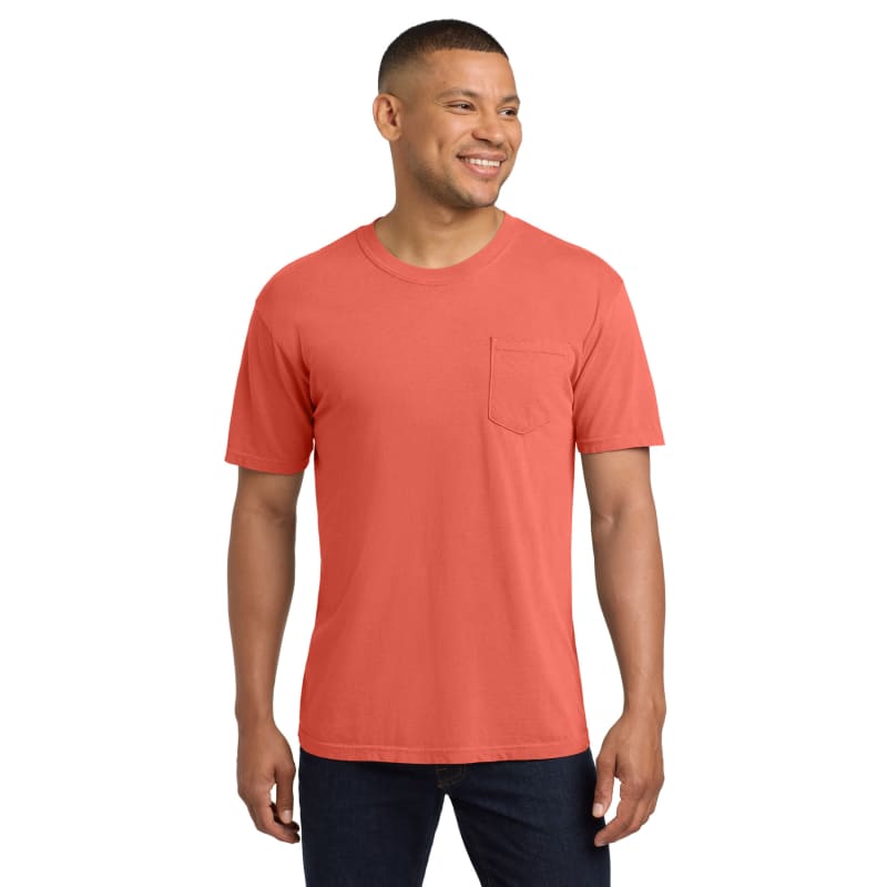 COMFORT COLORS Heavyweight Ring Spun Pocket Tee. 264