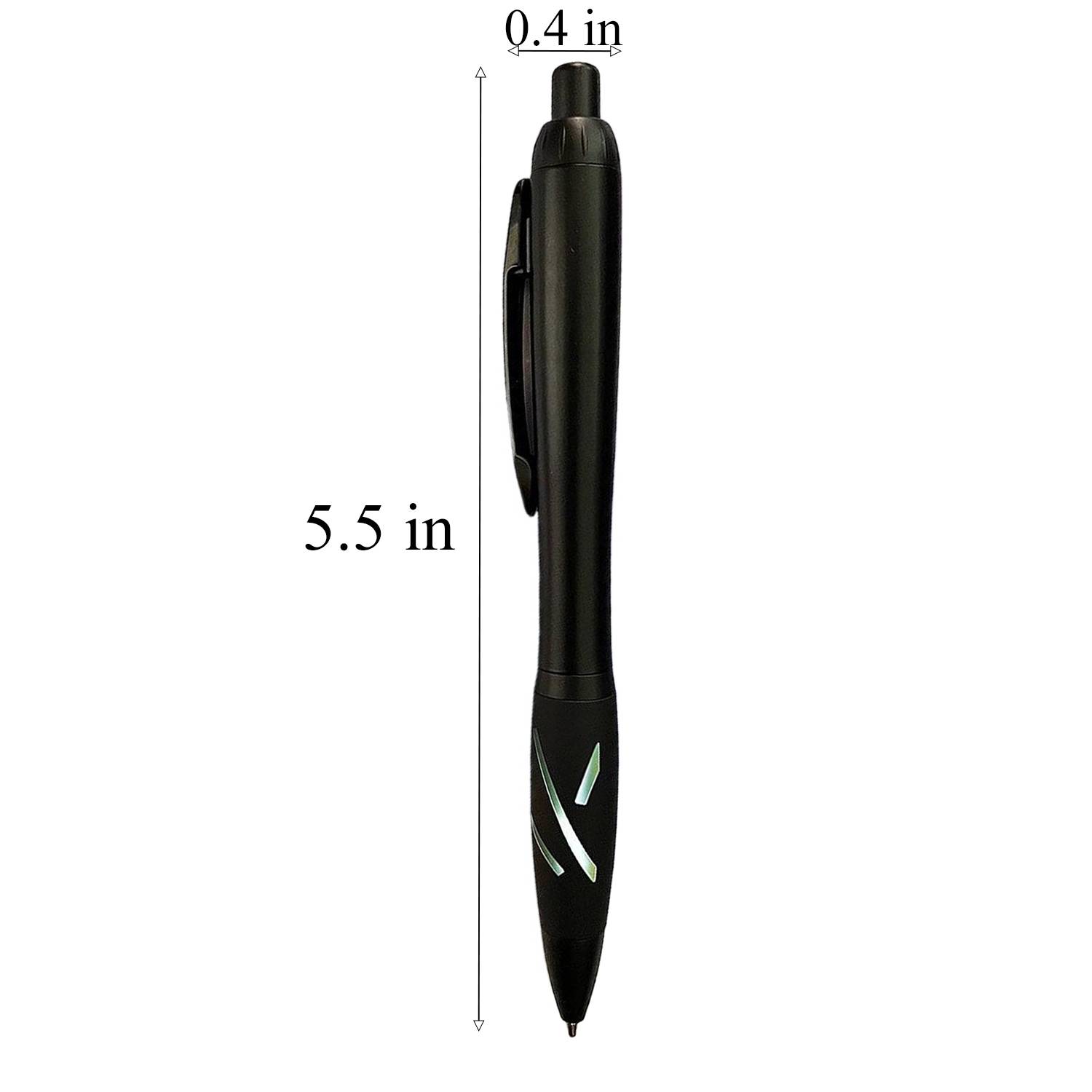 Retractable LED Light Up Ballpoint Pen 6